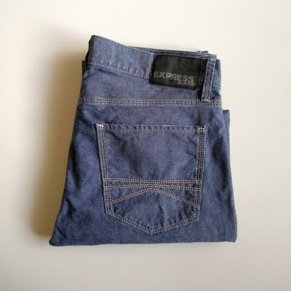 EXPRESS Slim Fit “Rocco” Straight Leg Jeans